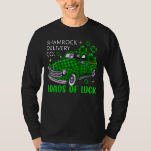 Laster av Tur Shamrock Buffalo Play Lastbil St Pat T Shirt