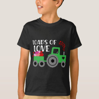 Laster på dragbil Kärlek Valentines day T Shirt