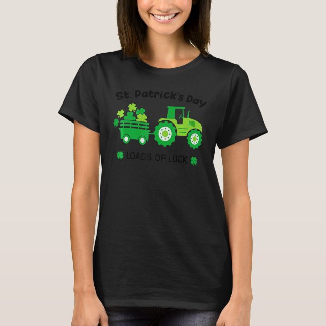 Laster på Småbarn Boys i Tur St patricks day T Shirt (Framsida)