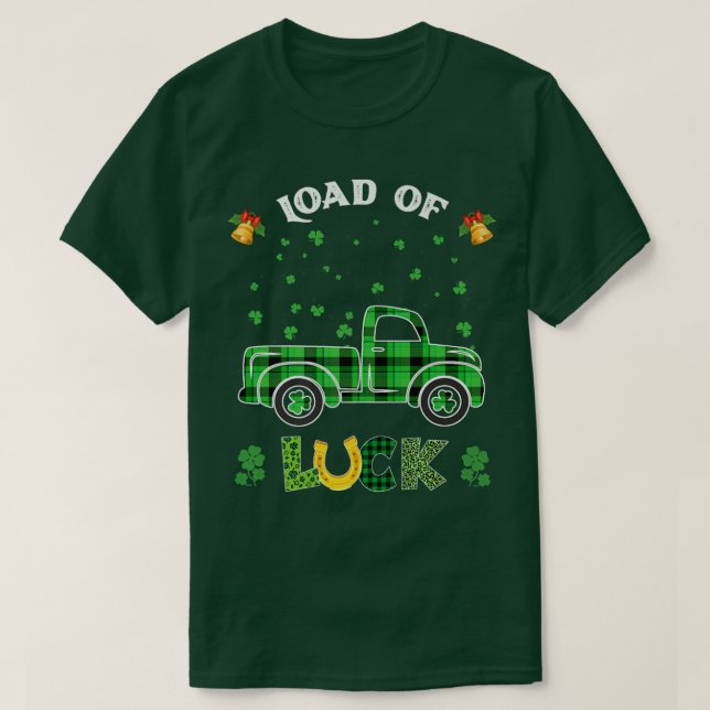 Laster vid Tur St patrick's day Buffalo Play Lastb T Shirt (Design framsida)