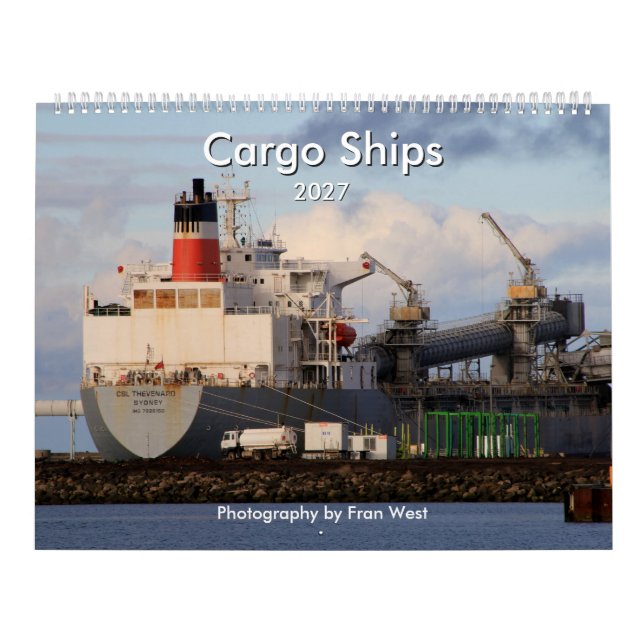 Lastfartyg 2027 kalender (Omslag)
