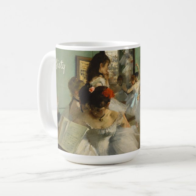 Lastklass | Edgar Degas | Dancer Personlig Kaffemugg (Framsida vänster)