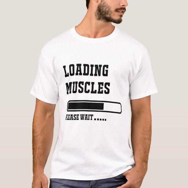 Lastmuskler T-Shirt (Framsida)