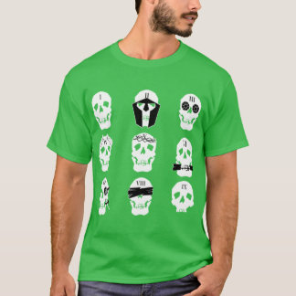 Låstomb Nionde huset Skallar Fanwork Design vän T Shirt