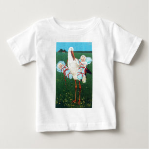LASTORK TWIN BOY BABY SHOWER, Blue White Tröja