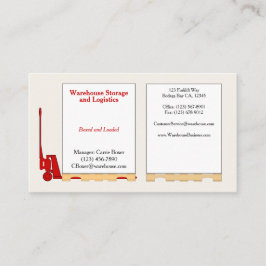 Lastpall Standard, 3,5 x 2,0-tums Affärskort Visitkort