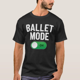 Lastpallsläge på dansande Ballerina T Shirt
