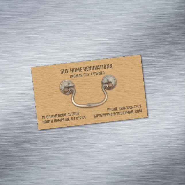 Lastpentry Magnetiska Visitkort (In Situ)