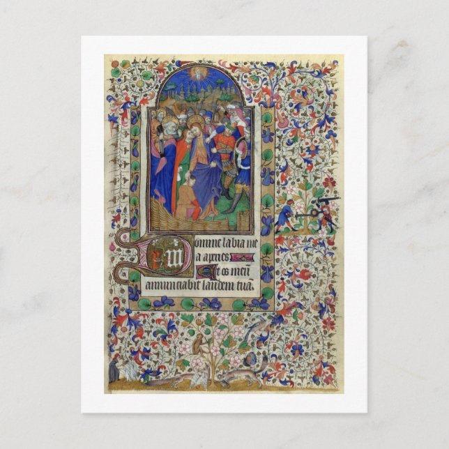 Lat 1156 f.133 Judas Kiss, från Timmarna o Vykort (Framsida)