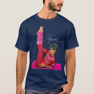 Låt 39-talet få fysisk Olivia NewtonJohn 1980-tale T Shirt