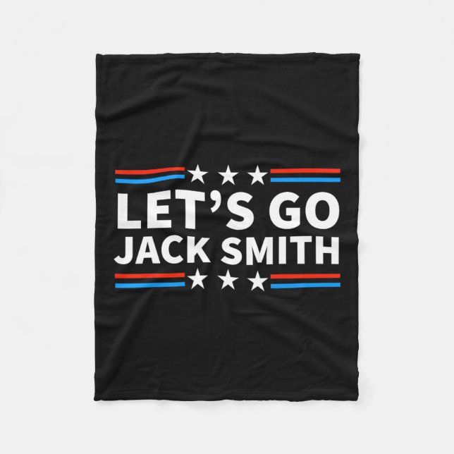 Låt 39s gå Jack Smith till president Roligt Summer Fleecefilt (Framsidan)