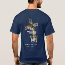 Låt allt du gör kyrka T-Shirt