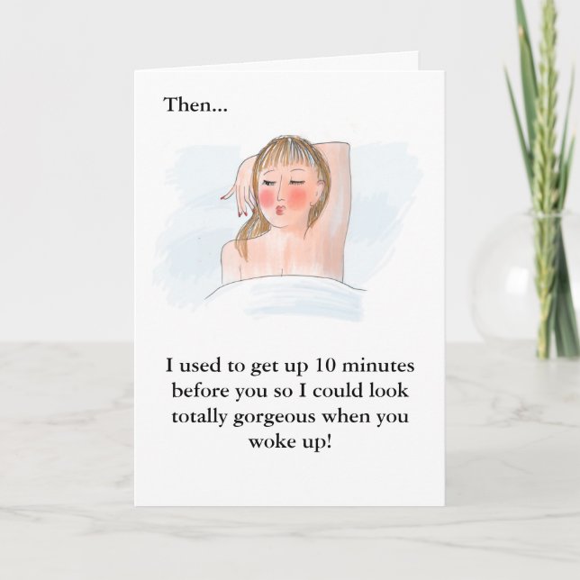 Låt allt gå på årsdagen kort (Framsida)