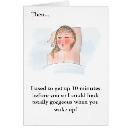 Låt allt gå tomt hälsningskort