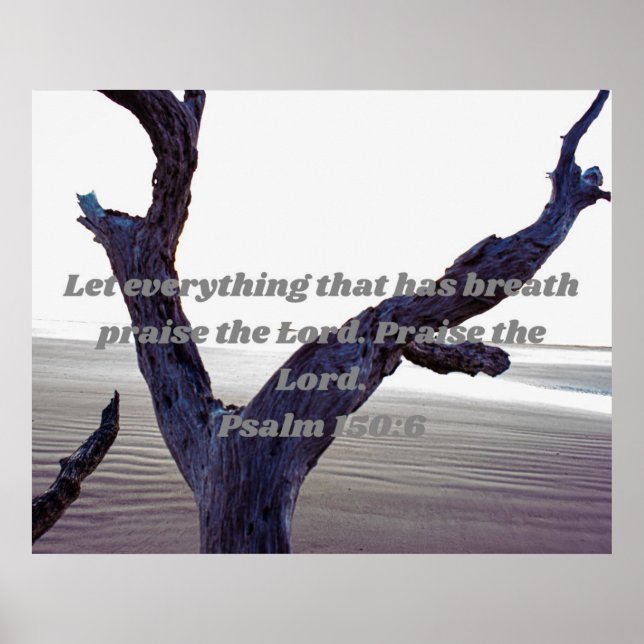 Låt allt som har utandning hedra Herren Poster (Framsidan)