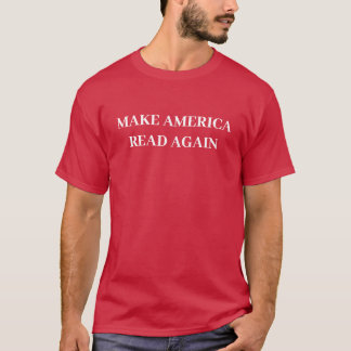 Låt Amerika läsa om skjorta T Shirt