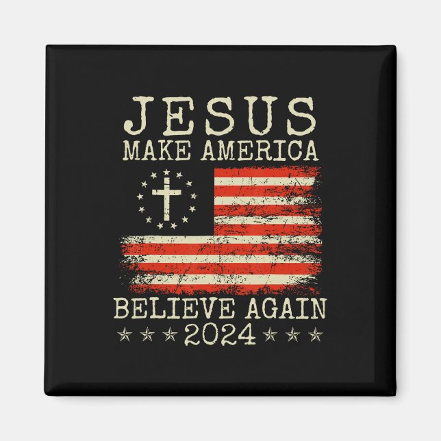 Låt Amerika tro 2024, Patriotic 4:e av J. Magnet (Framsidan)