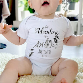 Låt Äventyr börja anpassa namn T Shirt