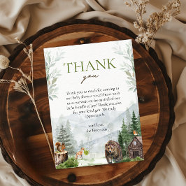 Låt Äventyr börja bergsbabybabyskaren Tack Kort