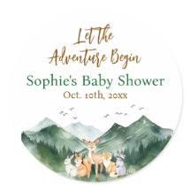 Låt Äventyr börja med favoriter för skogsbabybabyn