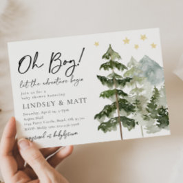 Låt Äventyr börja med inbjudningar till babyskor