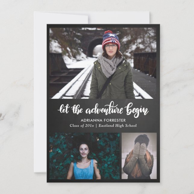 Låt Äventyr börja med kalkylpanelen | Student Inbjudningar (Framsida)