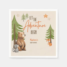 Låt Äventyr börja Pappersservett