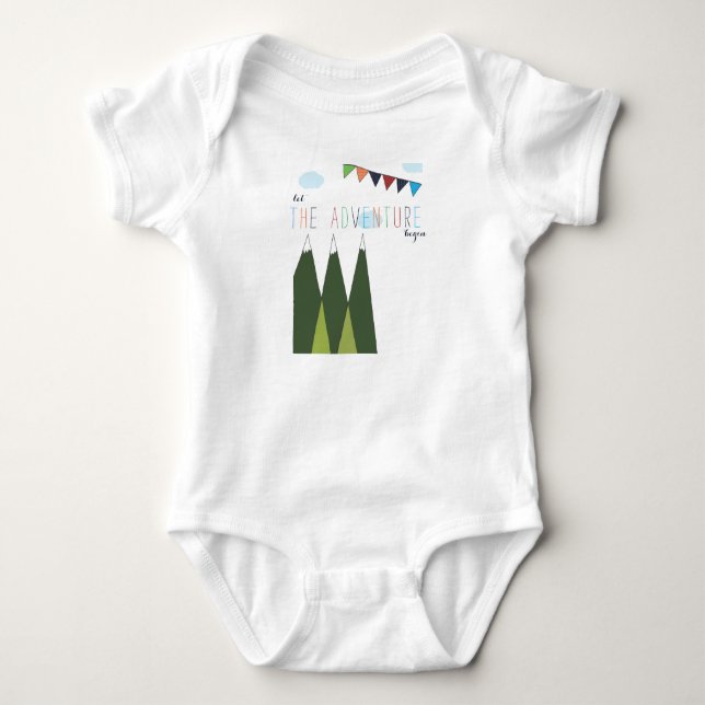 Låt Äventyr börja T-shirt (Framsida)