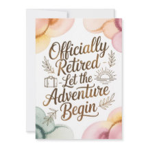 Låt äventyret börja pension