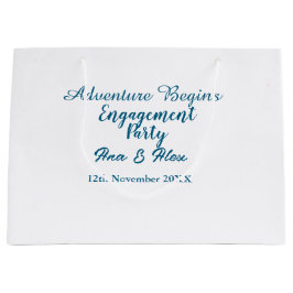 låt äventyret börjar förlovningsfest namn da