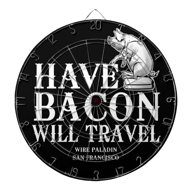 Låt Bacon resa Piltavla (Framsidan)