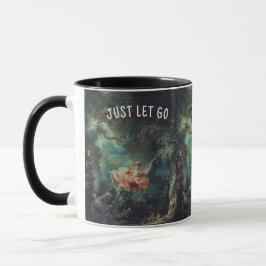 Låt bara gå! Fragonard-mugg - Anpassat namn Mugg