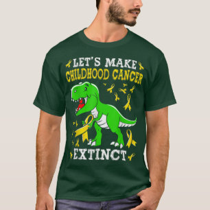 Låt barncancer Utdöda dosinosaur Trex G T Shirt