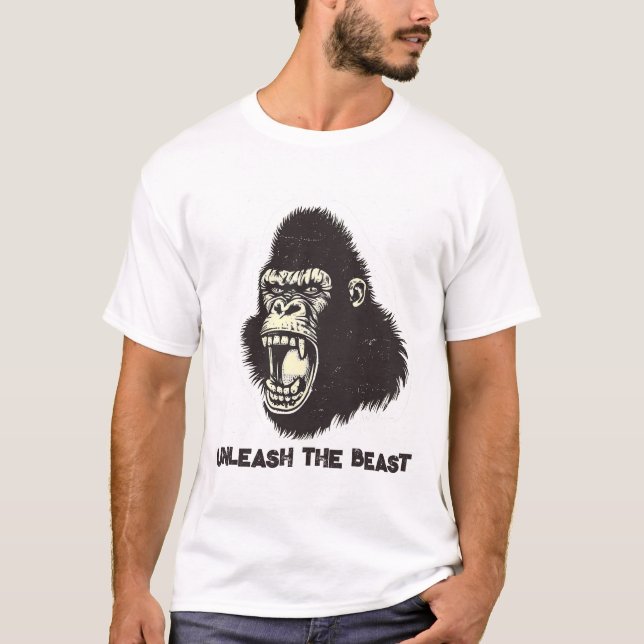 "LÅT BEASTEN LÖSA" T SHIRT (Framsida)