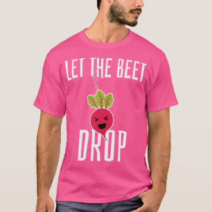 Låt Beet falla - Lustigt Edm Techno Party Rave Dj T Shirt