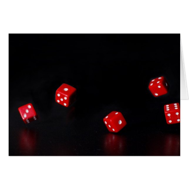 Låt Bra Times Roll Hälsningskort (Framsidan Horizontal)