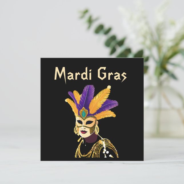 "Låt Bra Times Roll: Mardi Gras Firande" (Stående Fram)