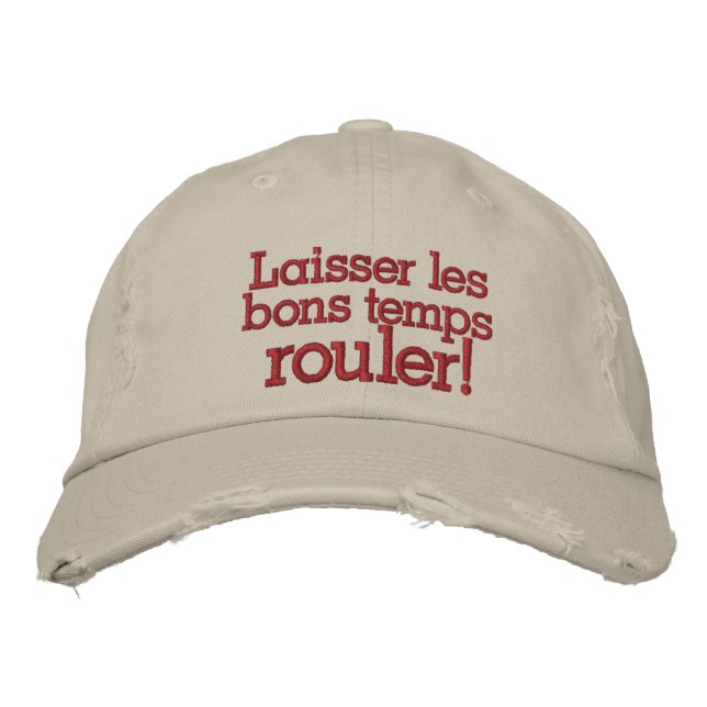 Låt Bra Times Roll - SRF Broderad Keps (Framsida)