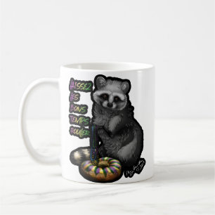 Låt bran rulla kaffemugg