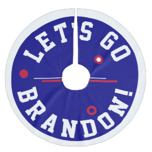 Låt Brandon Metall Ornament Julgransmatta Borstad Polyester