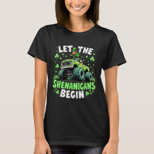 Låt bushen börja Monster Truck Pojkar St Pa T Shirt
