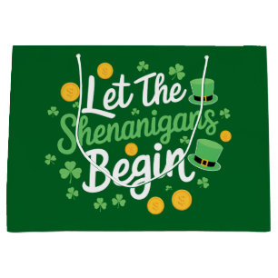 Låt bushen börja Rolig St Patrick's Day