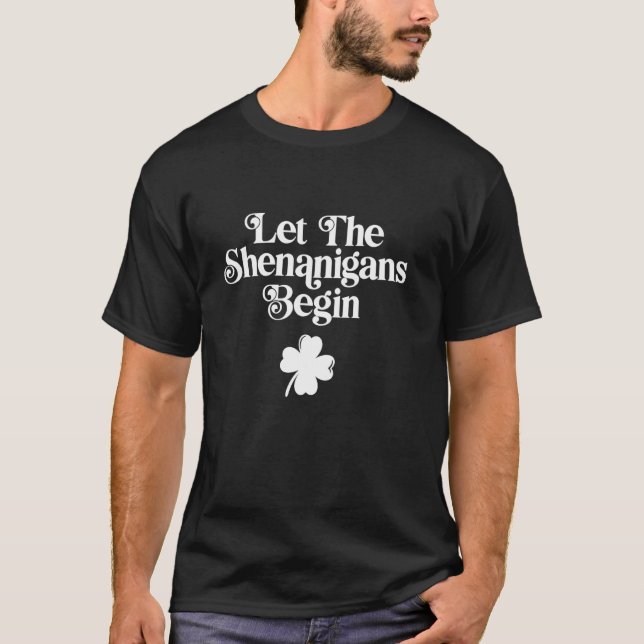 Låt bushen börja t shirt (Framsida)
