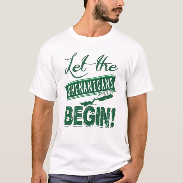 Låt bushen börja t shirt (Framsida)