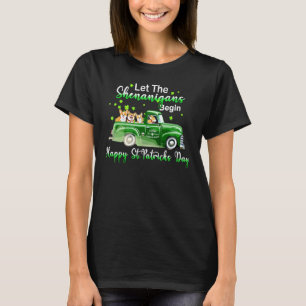 Låt busiga upptåg börja Glad St. Patricks dag C T Shirt