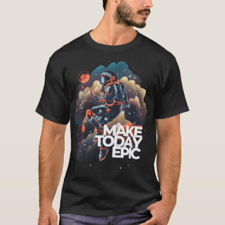 Låt dagens Epic-astronaut Flyta i rymden T Shirt
