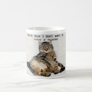 Lat dagkatt kaffemugg