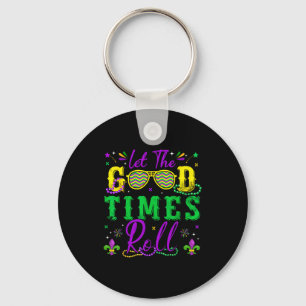 Låt De Goda Tiderna Rulla Mardi Gras New Orleans M Nyckelring