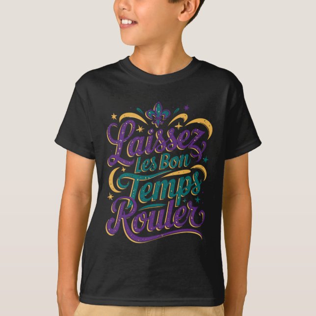 Låt de goda tiderna rulla  t shirt (Framsida)