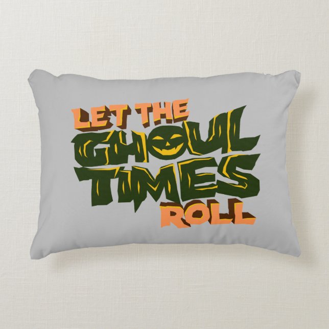 Låt de onda tiderna rulla prydnadskudde (Framsidan)